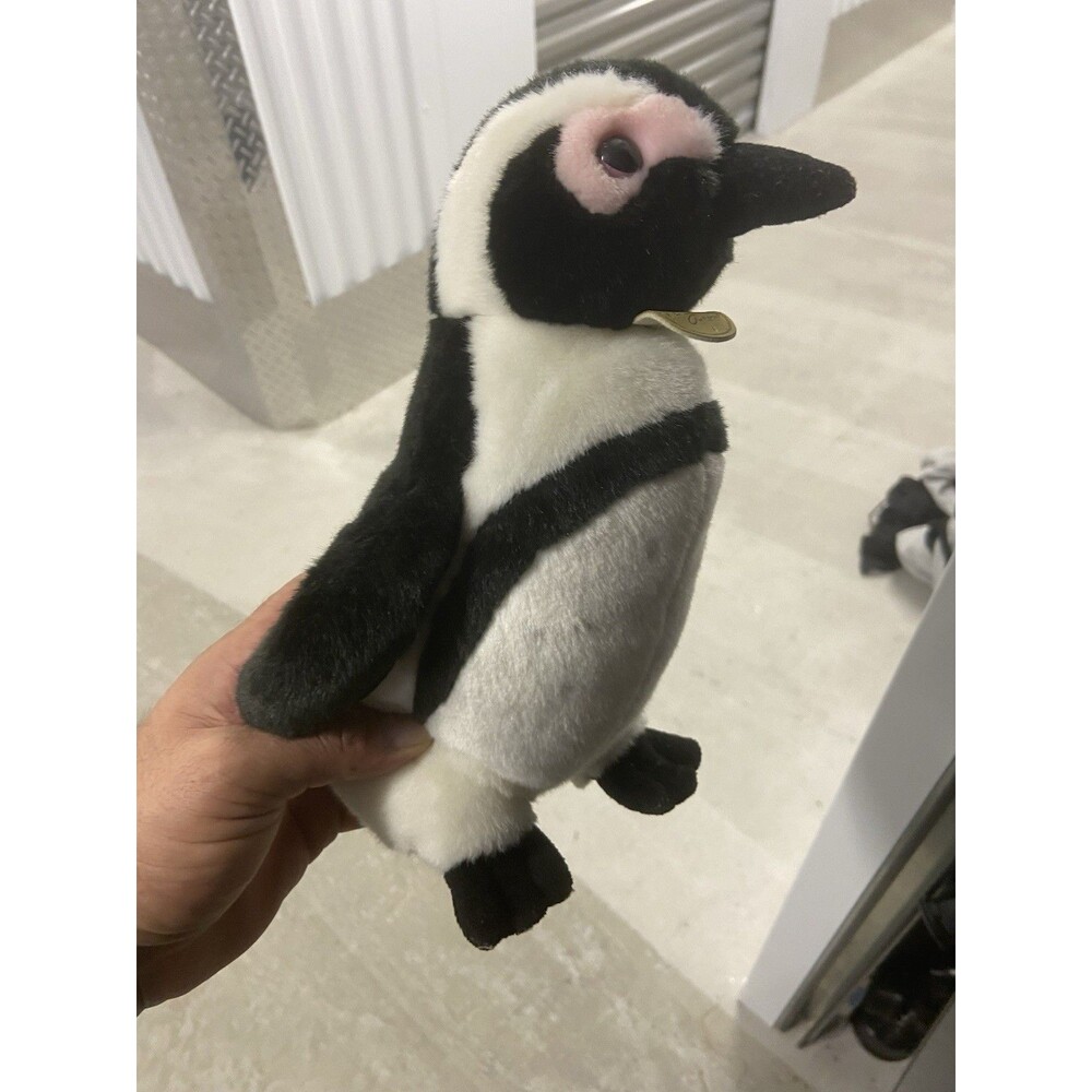 Aurora Miyoni Penguin  Realistic Plush Toy  Collect Wild Life Magellanic Species